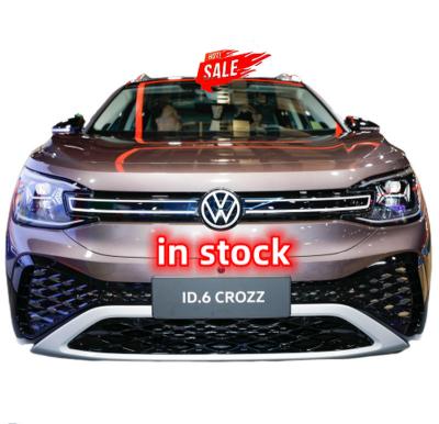 China In VW id6 electric vehicle id4 electric cars VW id6 ev car main used seats Lite crozz running PRO 7 id6 cars 4876mm*1848mm*1680mm for sale