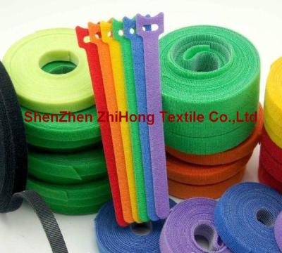 China Colored self adhesive AB double sided nylon cable organizer for sale