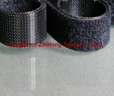 China Ultra thin back to back hook and loop cable tie binding straps rolls for sale