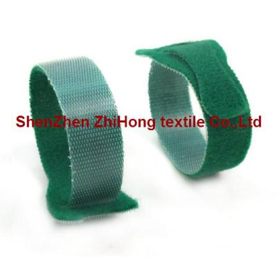 China whole  self-gripping ultra thin back to back hook and loop cable tie straps 4 for sale