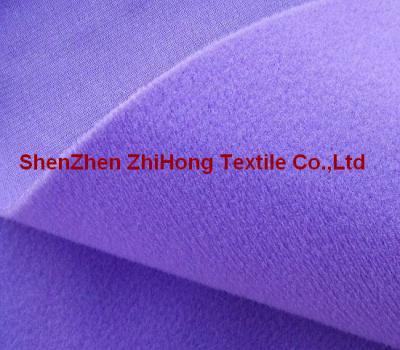 China 100% nylon colored brushed /napped loop fastener fabric for garment for sale