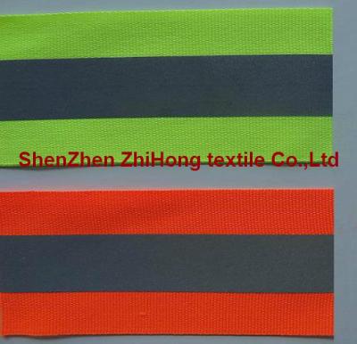 China Heat transfer Fluorescent ribbon reflective material tape for sale