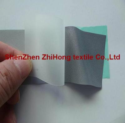 China Elastic TPU high light silver reflective heat transfer film for sale