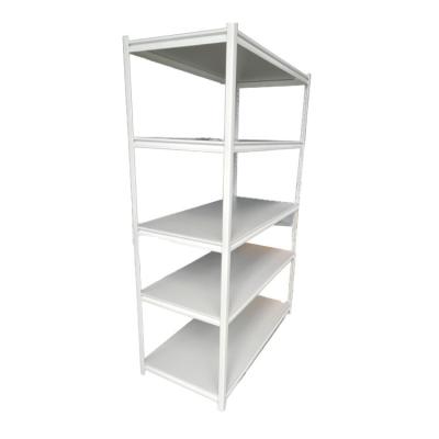 China Suitable For Storage Goods Light Duty Angle Iron Shelving Rack Metal Steel Racking Shelves Warehouse Rack for sale