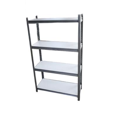 China Suitable for Goods 50kg Steel Adjustable Storage Shelf Interior Slotted 4 Layers Black Corner Desk Multifunction Rack for sale