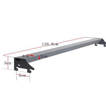 China Pear Shaped Supermarket Apparel Display Hook Shelving Display Stand Props 300mm Length Pegboard Steel Strong Metal for sale