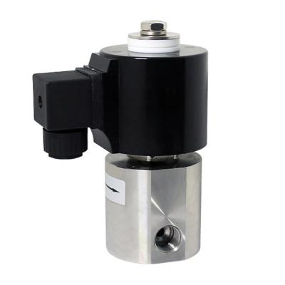 China COVNA DN15 1/2 inch 2 General Way 12V DC Stainless Steel Normally Closed High Pressure Solenoid Valve for sale