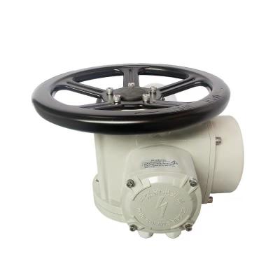 China IP68 General Explosion Proof Regulatory Intelligent Type 4-20ma Multi Turn Electric Actuator for sale