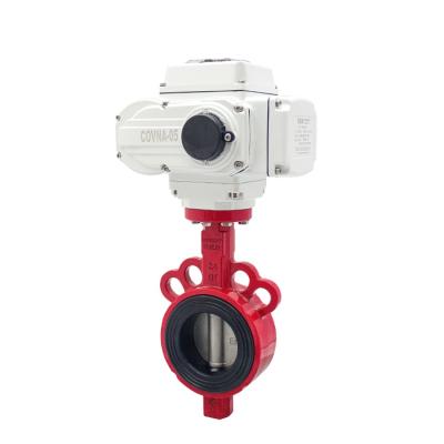 China 1 Inch General Alloy COVNA DN50 Aluminum Motorized KITZ Butterfly Valve Control Valve Mini Electric Butterfly Valve for sale