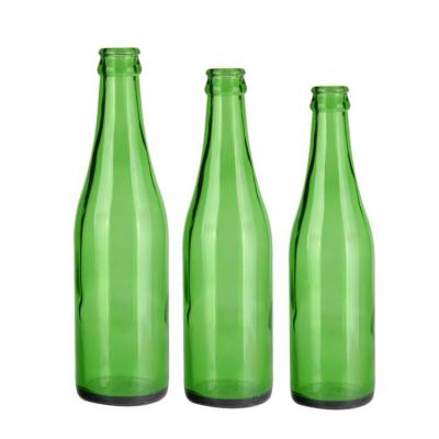 China Viable Cheap Price Big Quantity Beer Glass Bottle 12oz 330ml Dark Amber Green Clear Beer Bottles for sale