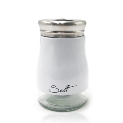 China Muliti 304 Function Stainless Steel Spice Salt And Pepper Shaker Viable Glass Bottles For Home Table Decorated Glass Bottles for sale