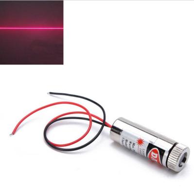 Китай Red Line Laser Dot Laser Generator 650nm 5mW Focusable Line Module продается