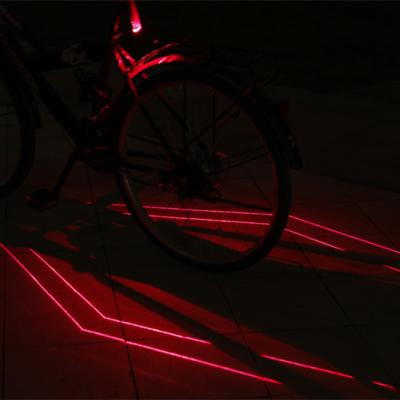 Cina Premium Quality Bicycle Night Ride Rechargeable Rear Light LED Laser Light Tail Light For Night Ride in vendita