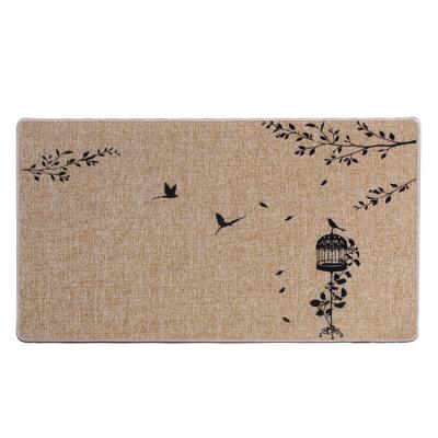 China Washable Door Mats Doormats Plain Outdoor Pvc Upholster Waterproof Kitchen Covers Custom OEM for sale