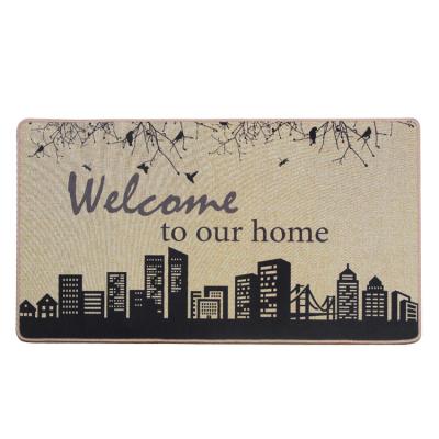 China Modern Home Decor Rubber Oriental Blankets Flooring Outdoor Flooring Door Mat Washable for sale