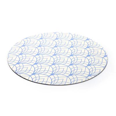 China Sustainable High Quality Plastic Woven Table Mats Set For Restaurant Hotel Place Mat Dinner Dining Plate Dish Mat for sale