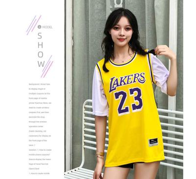 China 2021 fashion breathable fake two-piece comfortable unisex loose shorts sheath FB style hip-pop trend basketball tank tops for sale