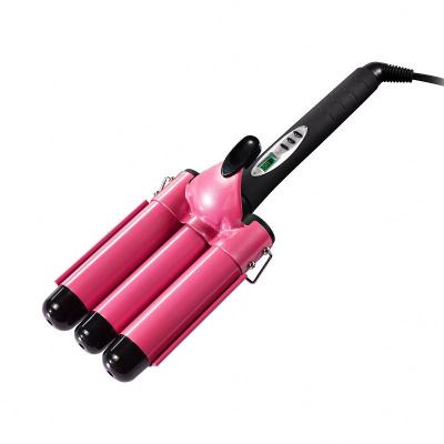 China New Product Professional Custom Logo Small Professional Electronic Air Hair Styler Electronic Air Curling Ceramic Rotating Automatic Hair Curler for sale