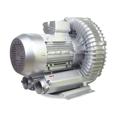 China High Suction Air And Suction Compressor 3KW 220V 380V Three Phase High Pressure Single Stage Blowing Electric Fan For Dust Collector for sale