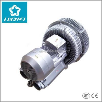 China Industrial Three Phase Blower 11KW 15HP Stage Side Double Channel Air Ring Blower for sale