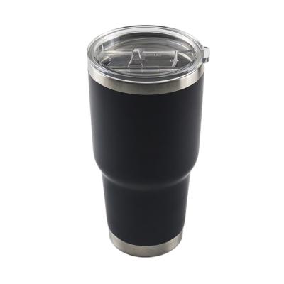 China Durable High Capacity 30oz Custom Vacuum Double Wall Travel Stainless Steel Tumbler Cup for sale