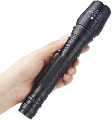 China Convenient 1000m Long Range Led Flashlight 1000 Lumen 5Moedes 10W XML T6 LED Zoom Tactical Flashlight for sale