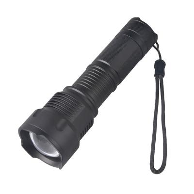 China Amazon Hot Sale 26650 Battery Compact Military Grade 2 Backup Zoom In 1 395nm Flashlight 6000 Lumen 2 UV LED Color for sale