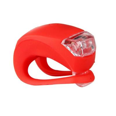 China Easy to ride bike accessories go to bike, silicone led bike tail light laser beam rear warning light for bike for sale