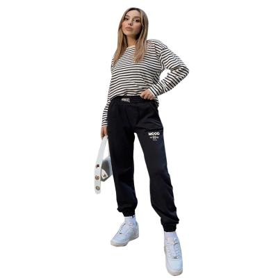 China European and American women's 2021 new style YJ21044DG viable casual sports embroidered letter guard pants pants for sale