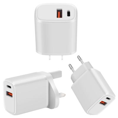 China Mobile Phone Usb 20W Wall Charger Amazon 30W 40W 60W Wall Charger Amazon PD UK Plug Travel Charger Set For iPhone Sumsung Huawei for sale