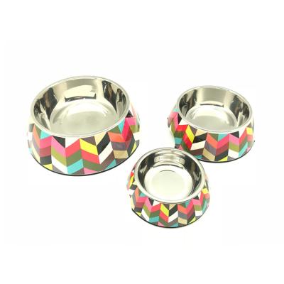 China Sustainable OEM Manufacturers Dog Bowl Stainless Steel Dog Bowls Various Design Pet Bowl for sale