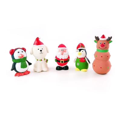 China New Professional Viable Hot White Red Green Christmas Small Viable Dog Toys for sale