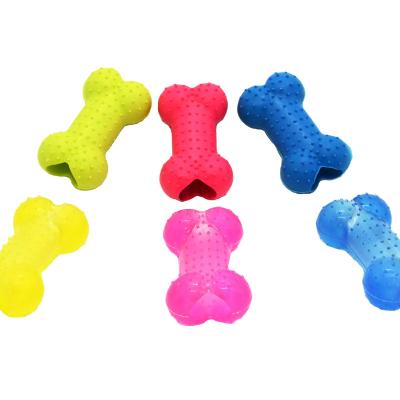 China Durable Durable Natural Rubber Teeth Dog Chew Toys Grinding Dog Bone for sale