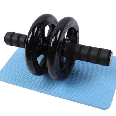 China Durable Indoor Ergonomic MJ Grip Fitness Muscle Exerciser Ab Wheel Roller for sale