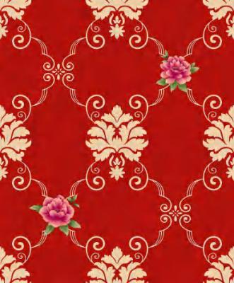 China High Quality Waterproof+ECO-Friendly Beautiful Design Embossed Decorative Wallpaper For Home Bedroom Decor Non Woven Fabric 3D Plant Flower Wallpaper for sale