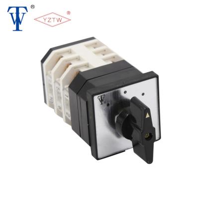 China YZTW LW12 16A Double Pole Rotary Switch LW12-16A for sale