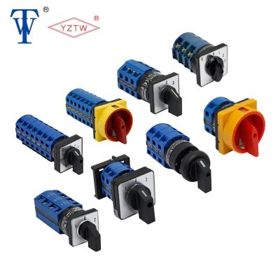 China LW26-63 4-0-4 CE Certificate Custom Position YZTW Rotary Switch 5 63A for sale