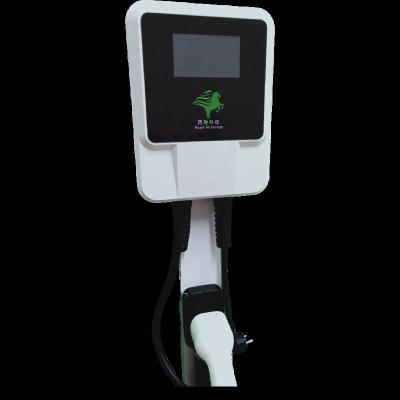 China Wallbox single home charging station for electric car type - 2 7 to 11 kW 16 A with 5 m charging cable for sale