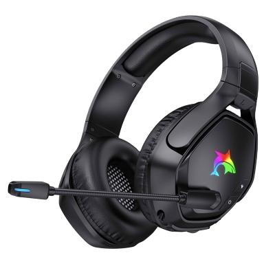 China Wireless Detachable Headphones Mic Computer Headphones Cordless Earphones Cable Gaming Headset For Sale for sale