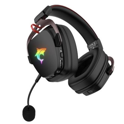 China 2.4G Bass Stereo Music Long Playtime Gaming Headset Deep Wireless Headphones Headband Wireless Headphones for sale