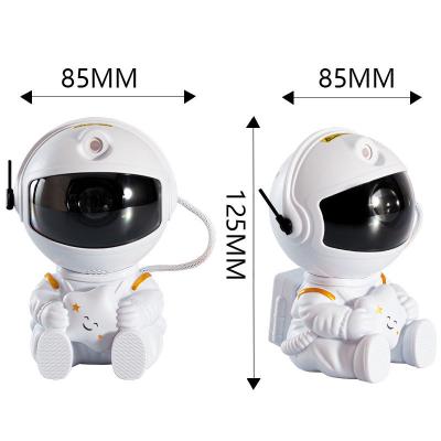 China Cure Astronaut Projector Night Light Kids Star Night Light With Remote Control Remote Adjust Nebula Mode Star For Living Bedroom / RO for sale