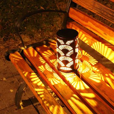 China High Quality Outdoor Landscape Led Solar Garden Lights Garden Led Solar Lawn Light Hollow Out Modern Style for sale