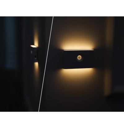 China Minimalist Rechargeable Magnetic Night Light Led Wall Sconce For Bedroom for sale