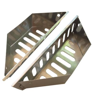 China Heavy Duty Corrosion Resistance Stainless Steel BBQ Charcoal Baskets Charcoal Fuel Lighter Holders For Kettle Grills for sale