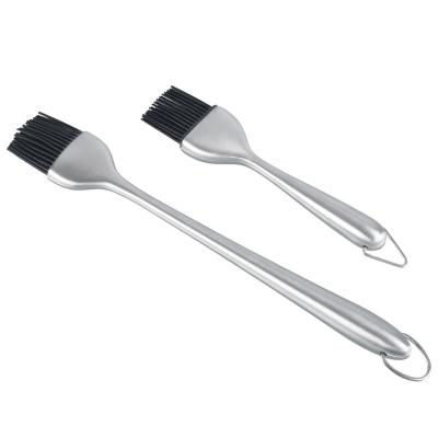 China Easily cleaned BBQ with stainless steel basting brush for sale