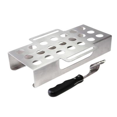 China #430 Stainless Steel Jalapeno Cooker and Dustproof Hollow Puncher Set for sale