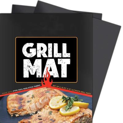 China Dustproof BBQ Accessories Non Stick BBQ Grill Mats for sale