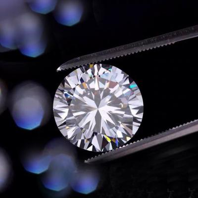 China High Refractive Index And Dispersion Cs Gems Amazon Hot Selling 10 Carats 6.5Mm Hot Selling 8Mm Diamonds 5 Carat 1Mm Moissanite Round Loose Stones for sale