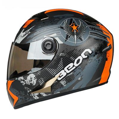 中国 Sun Shield New Arrival Fiberglass Motorcycle Helmet Vintage Motorcycle Helmet Full Face Helmet For Motorbike 502 販売のため