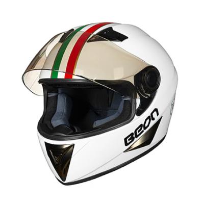 中国 Sun Shield Helmet Motorcycle Full Face Clear&Tinted Visor Road Racing Motorcycle Helmet 502 Compatible 販売のため